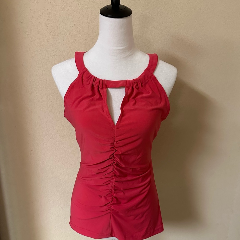 Joseph Ribkoff Hot Pink Size 10 Halter Top